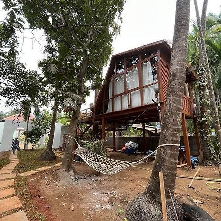 Mangifera Treehouse-Elixir Beach Farm-Jacuzzi-Cozy Villa Alībāg Dış mekan fotoğraf