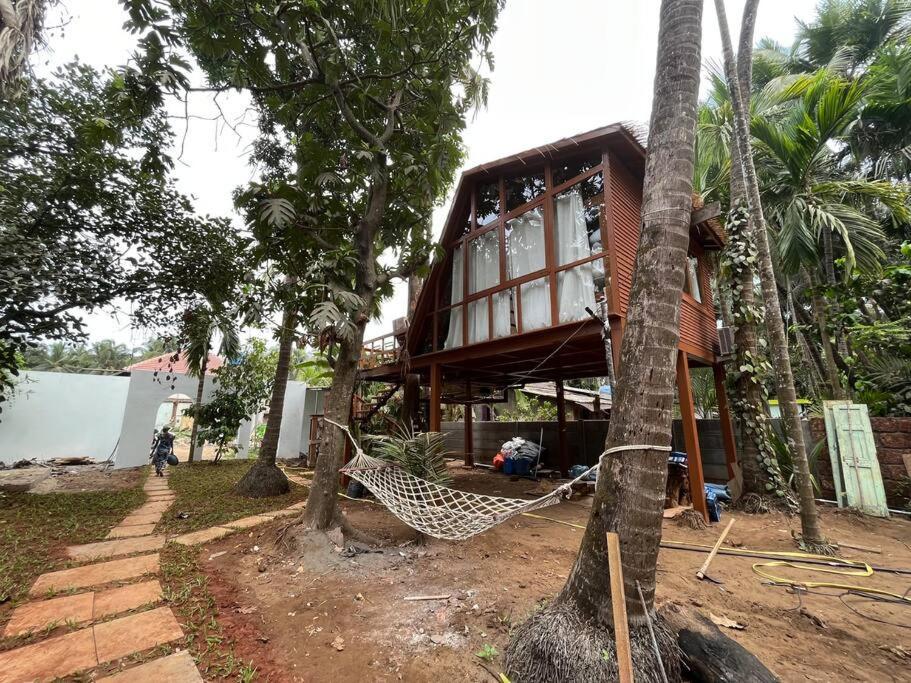 Mangifera Treehouse-Elixir Beach Farm-Jacuzzi-Cozy Villa Alībāg Dış mekan fotoğraf